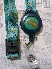 Harry Potter Snitch Badge Holder Retractable ID Holders Reel Lanyard Back School