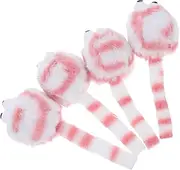 Generic 4pcs Interactive Plush Mouse Cat Realistic Design for Engaging Playtime Reduces Boredom for Homes Pet Stores Keeps Cats Entertained Active