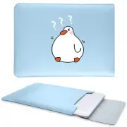 Cartoon Duck Laptop Sleeve Case for MacBook Pro 14'' 2021(A2442),Soft Leather...