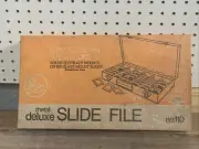 Logan Metal Deluxe Slide File No 115 gold Organizer Storage 2x2 35MM, 300 Slides