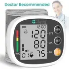 Wrist Blood Pressure Monitor Sphygmomanometer BP Machine Cuff Heart Rate Pulse