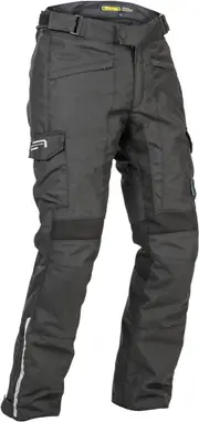 Lindstrands Borgvik waterproof Ladies Motorcycle Textile Pants, black, Size 24 for Women