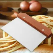 Stainless Steel Pasty Cutters Noodle Knife Baking Cake Scraper With Scale