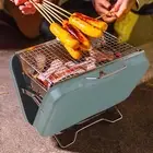 Folding Grill Barbecue Grill Sturdy Versatile Compact Firepit Cookware Camping