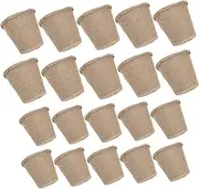 SEWOART Paper Plant Pots 40pcs Plant Starters Greenhouse Grow Cups Cups Garden Propagator