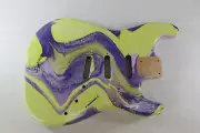 Multicolor SSS Hardtail guitar body - fits Fender Strat Stratocaster necks J105