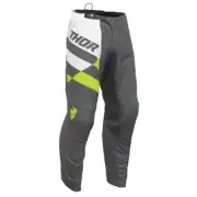 Thor 2024 Youth Sector Checker Offroad Dirt Bike Motocross Pant Gray/Green