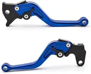 Fit 2014-2022 CBR300R CB300 CB300R CB300F CB300FA, 2019-2020 CB125 CB125F CB125R,2011-2022 CBR250R Short Brake Clutch Levers Pair Blue