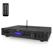 Pyle PDA7BU - 5 Channel Rack Mount Bluetooth Stereo Receiver Home Theater Amp