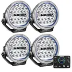Narva Ultima MK3 215 LED Transport Driving Lights Kit Hybrid Beam - 71748