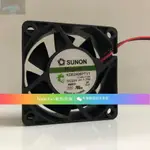 【風行者】建准SUNON KDE2406PTV1 6025 6CM 24V 1.7W 兩線變頻器散熱風扇