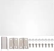 Replace Popcorn Machine Panel Protective Baffle PVC Safe Convenient Use