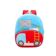 Nevenka Cute Toddler Backpack Plush Animal Cartoon Mini Travel Bag for Baby 2-6 Years-Ladder Car