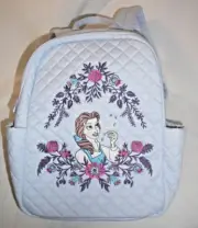 Vera Bradley Disney WISHFUL BELLE Small Backpack Purse Bag - Beauty & The Beast