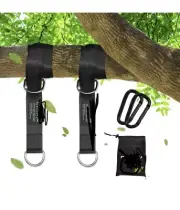 Tree Swing Straps (Set of 2), Tree Hanging Kits 5ft Length with 2 Heavy Duty