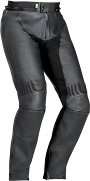Ixon Hawk Motorcycle Leather Pants, black, Size 54 for Men