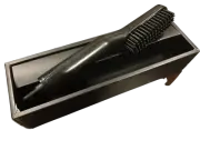 3in1 Men Styling Beard/Hair Straightener Brush Ceramic Tourmaline Black