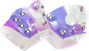 Roller Skate Protectors - PU Artificial Leather Protective Roller Skate Toe Guards,Quad Roller Skate Toe Guards, Multi-Colored Zankie