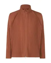 MC October pleated jacket 2,4 Brown
