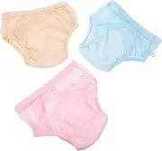 MOBUTOFU Breathable Leakproof Training Pants 3pcs Baby Potty Training Underwear Cotton Diapers for Toddlers Newborns Comfort Fit