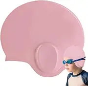 Silicone Swim Caps Women - Lightweight Waterproof Mens Swim Caps,Silicone Bathing Hats Ergonomic Reusable Design for Enthusiasts Men Teenagers Women Girls Boys Beginners Adults Professionals