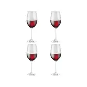 Alex Liddy Vina 4 Piece Wine Glass Set 530ml Red