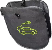 Electric Car Charger Bag | Storage Bag for Electric Vehicles Charger,Magic Strap Design Suspension Bag for Most Electric Vehicles