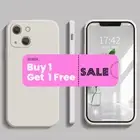 For iPhone 14 13 12 11 Case Pro Max Mini Shockproof Slim Matte Bumper Soft Cover