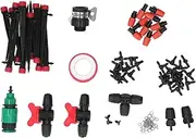 Micro Drip Irrigation Kit Garden Misting Watering System with 8/12 4/7 Distribution Tubing Hose for Lawn Irrigation Greenhouse Vegetable Plots