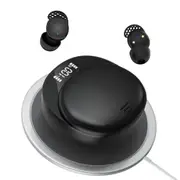Invisible Sleep Wireless Earphone Bluetooth 5.3 Headphones Hidden Earbuds-Black