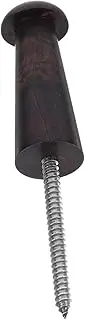 Totority Saxophone Repair Tool Set Hook Wood Stainless Steel Guitar Hanger Vintage Hooks Wall Mount for Music Decor