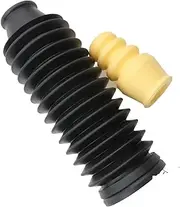 Front Dust Cover Air Shock Absorber Rubber Bellow Dust Boot Set, for Velzel 2013 2014 Suspension Bump Stop