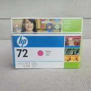 Genuine HP 72 Magenta Ink Cartridge 130ml C9372A OEM Sealed Box Dated 2010