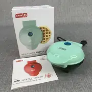 Dash Mini Maker Waffle 4" Chaffle Non-Stick Brand New