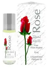 Ahsan Alchohol Free & Long Lasting Rose Concentrated Oil Perfume 6ml