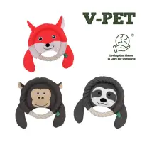 在飛比找momo購物網優惠-【V-PET】狗狗專用 飛盤系列 耐咬耐磨玩具 V-PET 