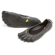 Vibram Mens Five Finger Ballet Trainers Casual Flat Mesh Shoes Eco Friendly Black 43 EU
