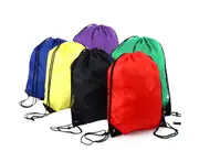 6PCS Drawstring Backpack Cinch Bag Drawstring Bags String Bag Backpack Bulk Draw String Sport Nylon Bag 6 Color