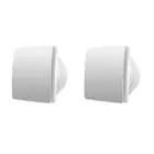 Window Wall Exhaust Fan with Remote Controls Ventilation Fan Extractor Enduring