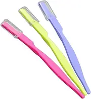 minkissy Tool Pc Stainless Steel Eyebrow Razor Trimmer Set Compact for Travel Professional Results