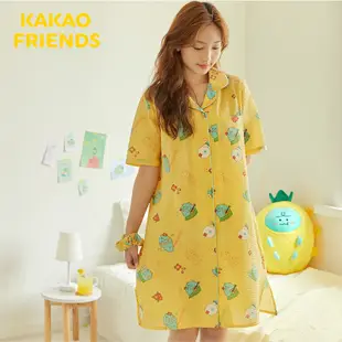 KAKAO FRIENDS 夏季Jordy 居家服 睡衣 睡裙