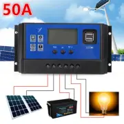 50A 12V 24V Waterproof Solar Generator Charge Controller Wind Power Generator Re