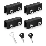 Window Locks,4 PCS Sliding Adjustable Perfect for3150