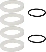 Create idea 2 Set 35mm x 6mm Bikes Front Fork Oil Absorbing Sponge Rings High Density Sealed Foam Compatible with Lyrik Compatible with Yari Compatible with Revelation Compatible with Pike