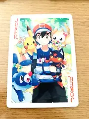 Ash Pikachu PALCITY Pokemon Playing Card Poker Card Nintendo From Japan L-1