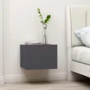 2 Pcs Floating Nightstand Set Living Room Wall Side Table Bedside Drawer Cabinet