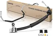 A-Premium Power Steering Pressure Line Hose Assembly Replacement for Hyundai Tucson 2005-2009 Kia Sportage Both Upper and Lower