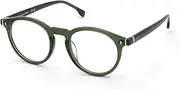 [Lozza] VL4377 06W5 VERDE TRASPARENTE 50/21/145 Men's Glasses, 06w5 Verde Trasparente, 50/21/145