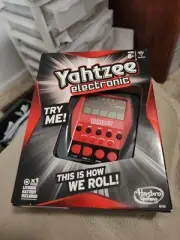 Yahtzee Handheld Electronic Digital Game 2012 Hasbro Model A2125 New in Box