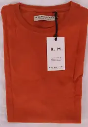 R.M. Williams Parson classic crewneck t-shirt XL - orange